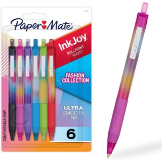Zestaw długopisów INKJOY 6kol. 1,0mm PAPERMATE 2230924 / 2226846