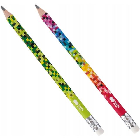 Ołówek do nauki pisania 2B trójkątny JUMBO HA 3132 01PI-2B