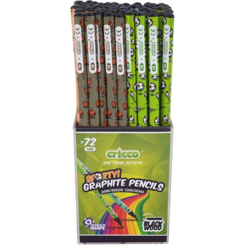 Ołówek trójkątny SPORTY HB CRICCO CR313