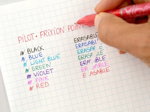 Pióro kulkowe FRIXION POINT 0,5 fioletowe igłowa końcówka BL-FRP5-V PILOT