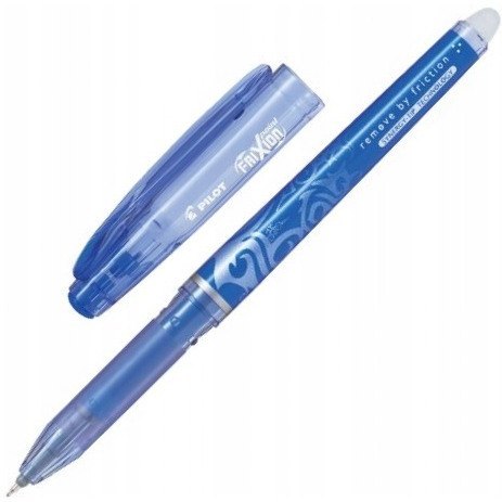 Pióro kulkowe FRIXION POINT 0,5 niebieskie igłowa końcówka BL-FRP5-L PILOT