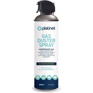 Sprężone powietrze 600ml PLATINET z pistoletem (45085)