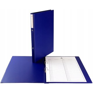Teczka na akta osobowe Segregator 2 ringi 2cm granatowy TD-12-02 BIURFOL