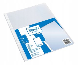 Koszulka krystaliczna A4 40mic (100szt.) folia 400175724 BANTEX BUDGET