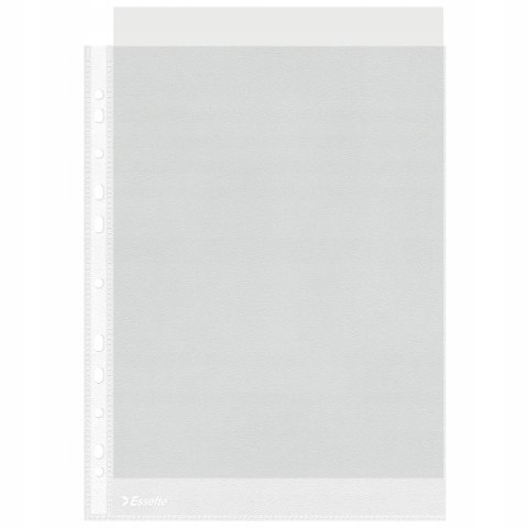 Koszulki groszkowe na dokumenty A4 43mic 100 sztuk w folii 56171 ESSELTE