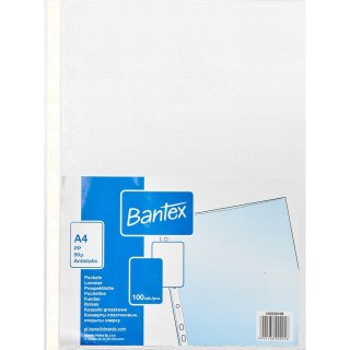 Koszulki groszkowe na dokumenty A4 50mic 100 sztuk 100550109 BANTEX