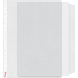 Koszulki groszkowe z klapką na dokumenty A4 100mic 10 sztuk 17939 ESSELTE