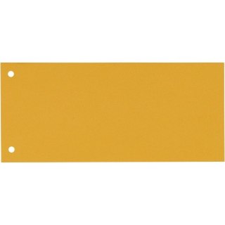 Przekładki kartonowe 1/3 A4 (100) żółte (separatory) 624448 ESSELTE