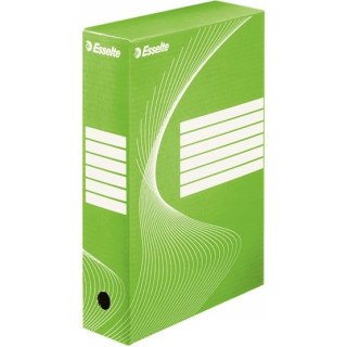 Pudło archiwizacyjne na dokumenty 80mm Standard zielone 128414 ESSELTE