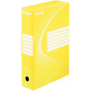 Pudło archiwizacyjne na dokumenty 80mm Standard żółte 128413 ESSELTE