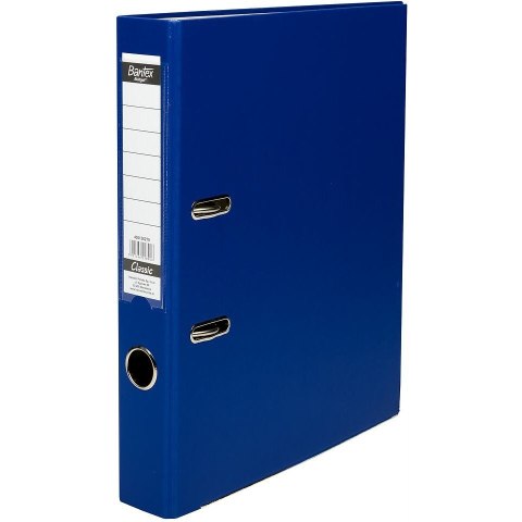 Segregator na dokumenty A4 50mm CLASSIC granatowy 400136279 BANTEX BUDGET