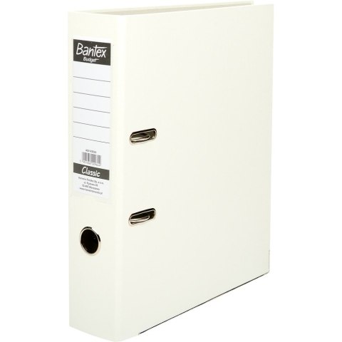 Segregator na dokumenty A4 75mm CLASSIC biały 400143824 BANTEX BUGET
