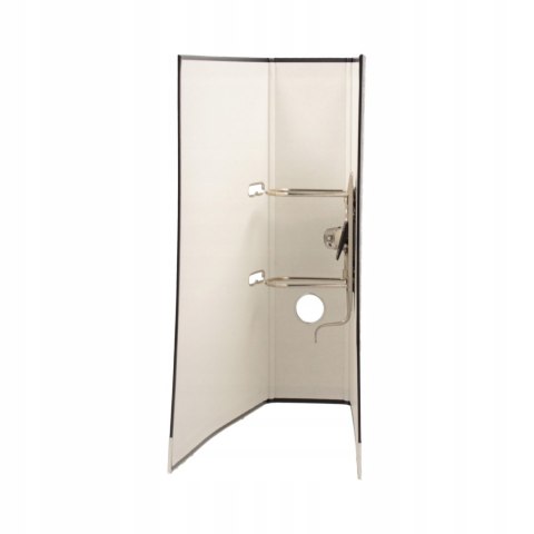 Segregator na dokumenty A4 80mm XXL grafitowy z szyną 100551795 BANTEX