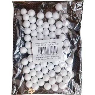 Kulki styropianowe 1cm, (48 sztuk) SB1 BREWIS