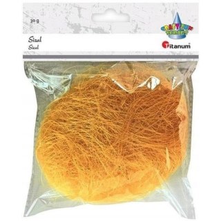 Sizal grass 30g pomarańczowy blister 363112 TITANUM