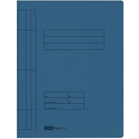 Skoroszyt na dokumenty kartonowy A4 niebieski 100090773 ELBA
