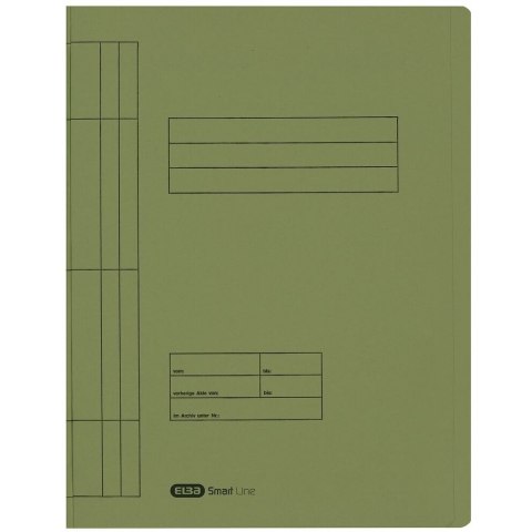 Skoroszyt na dokumenty kartonowy A4 zielony 100090781 ELBA