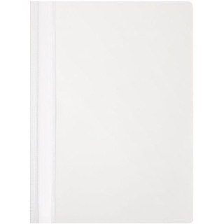 Skoroszyt na dokumenty twardy A4 10 sztuk biały NATUNA
