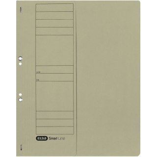 Skoroszyt oczkowy 1/2 A4 szary 100551880 ELBA