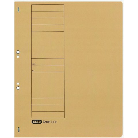 Skoroszyt wpinany do segregatora A4 kremowy 100551870 ELBA