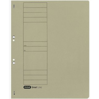 Skoroszyt wpinany do segregatora A4 szary 100551873 ELBA