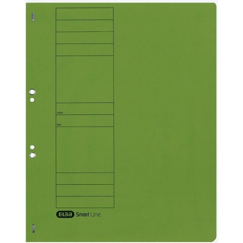 Skoroszyt wpinany do segregatora A4 zielony 100551872 ELBA