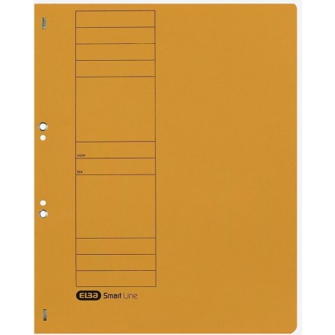 Skoroszyt wpinany do segregatora A4 żółty 100551871 ELBA