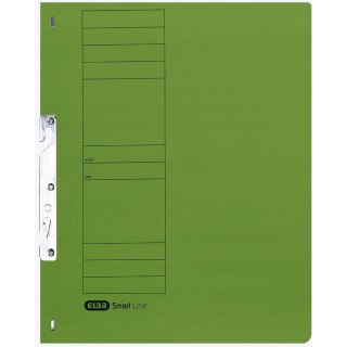 Skoroszyt wpinany do segregatora hakowy A4 zielony 100551886 ELBA