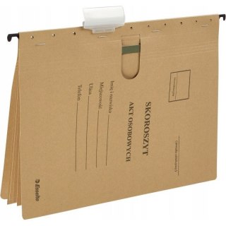 Skoroszyt zawieszany na akta osobowe 5 przegródek 15211 siarczanowy ESSELTE