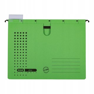 Skoroszyt zawieszany na dokumenty CHIC zielony 100552096 ELBA