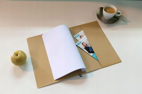 Skoroszyt zawieszany na dokumenty VERTIC ULTIMATE beżowy z kieszenią 100552061 ELBA