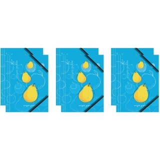 Teczka kartonowa A4 z gumką narożną SOCZYSTA GRUSZKA BT601-A2 TETIS