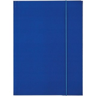 Teczka lakierowana z gumką A4 granatowa ESSELTE 13434