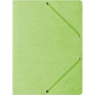 Teczka na dokumenty z gumką A4 preszpanowa jasna zielona 400087827 BANTEX