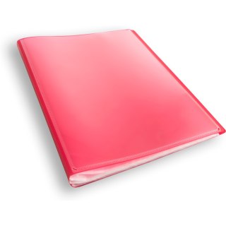 Teczka ofertowa A4 PP 20 koszulek CZERWONA BT630-C20 TETIS