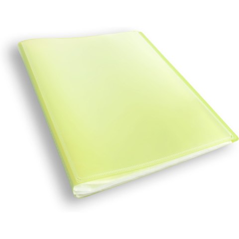 Teczka ofertowa A4 PP 40 koszulek ŻÓŁTA BT630-Y40 TETIS