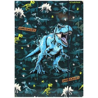 Teczka z gumką A4 DINO GLOW 559701 STARPAK