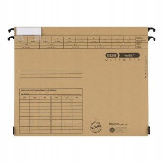 Teczka zawieszana na dokumenty A4 szeroka 20mm Vertic Ultimate 100552068 ELBA