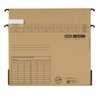 Teczka zawieszana na dokumenty A4 szeroka 60mm Vertic Ultimate 100552064 ELBA