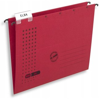 Teczka zawieszana na dokumenty CHIC A4 czerwona ELBA 100552089