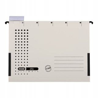 Teczka zawieszana na dokumenty CHIC ULTIMATE harmonijkowa beżowa 100552101 ELBA