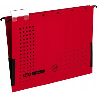 Teczka zawieszana na dokumenty CHIC ULTIMATE harmonijkowa czerwona 100552105 ELBA