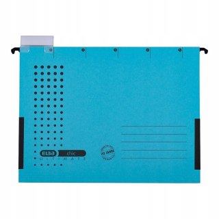 Teczka zawieszana na dokumenty CHIC ULTIMATE harmonijkowa niebieska 100552099 ELBA
