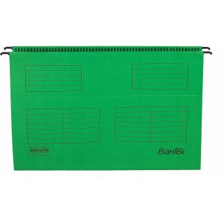 Teczka zawieszana na dokumenty STANDARD zielona 100331436 BANTEX