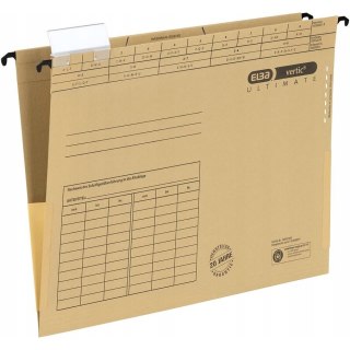 Teczka zawieszana na dokumenty VERTIC ULTIMATE beżowa 100081040 ELBA