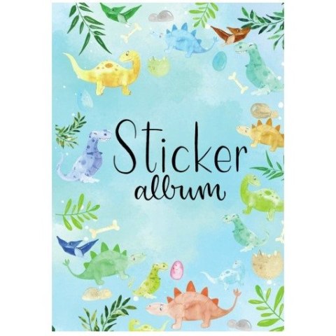 Album A5 na naklejki "DINOZAURY" Z-DESIGN 57793 AVERY ZWECKFORM