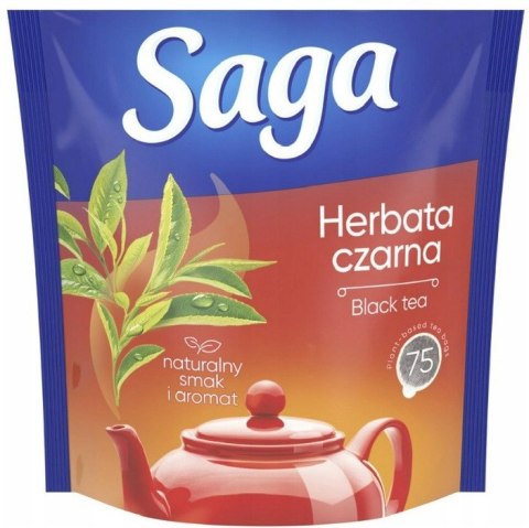 Herbata SAGA czarna (75 torebek*1,4g)