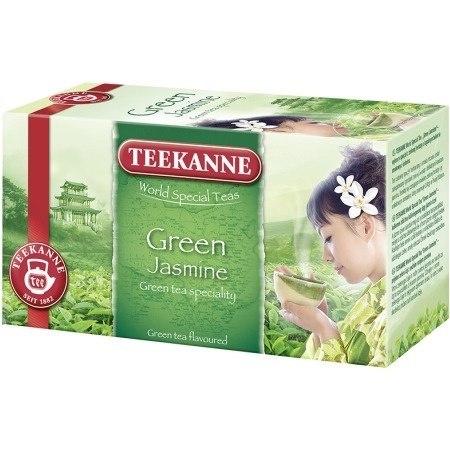 Herbata TEEKANNE zielona (20 kopert x 1,75g) GREEN TEA JAŚMIN