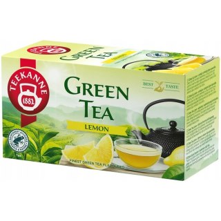 Herbata TEEKANNE zielona (20 torebek x 1,75g) Cytryna