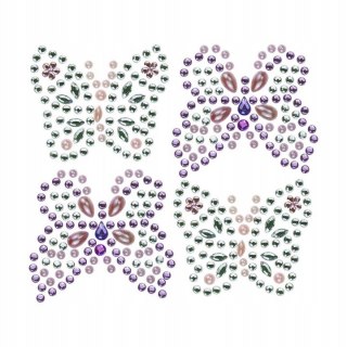 Kryształki samoprzylepne MOTYL 627653 24MH03214 TITANUM